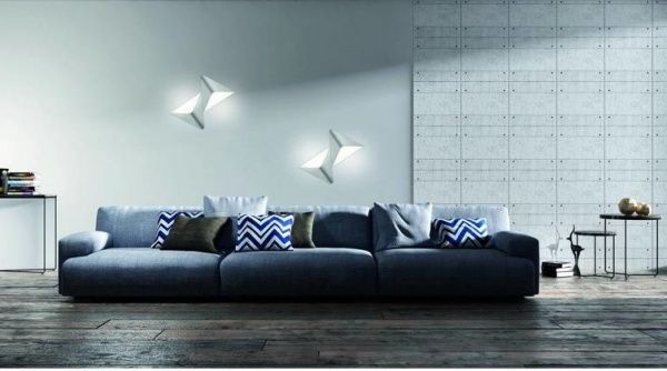 Светильник настенный Iterna DELTA 1xGU10 белый 