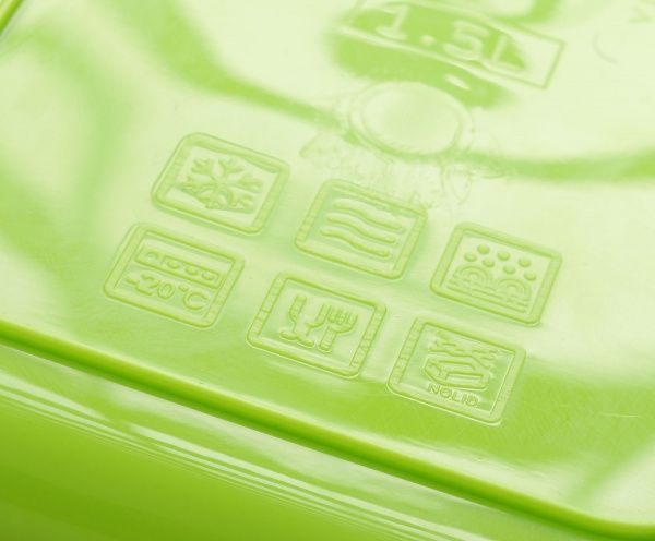 Контейнер Фиеста 650 мл прямоугольный оливковый Алеана