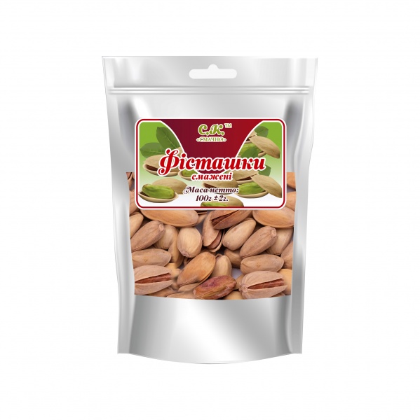 Фісташки Смачно смажені 100 г