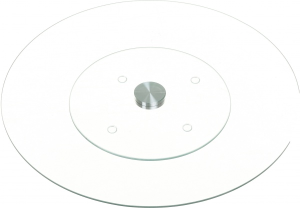 Блюдо кругле поворотне Fiora Clear 35 см (S-E132003)