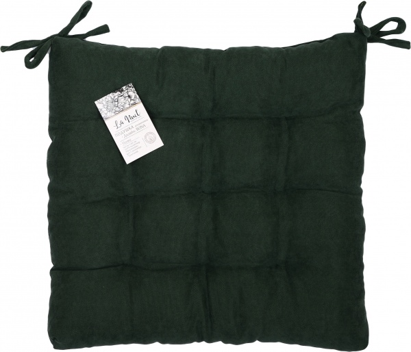 Подушка на стул Joy серый 40 см La Nuit