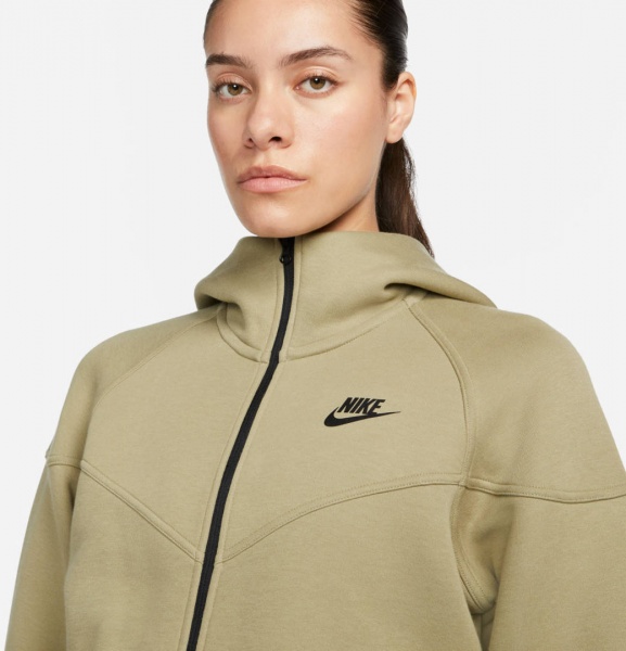 Джемпер Nike W NSW TCH FLC WR FZ HDY FB8338-276 р.M бежевий