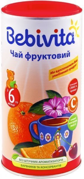 Чай Bebivita фруктовый 200 г 9007253101899