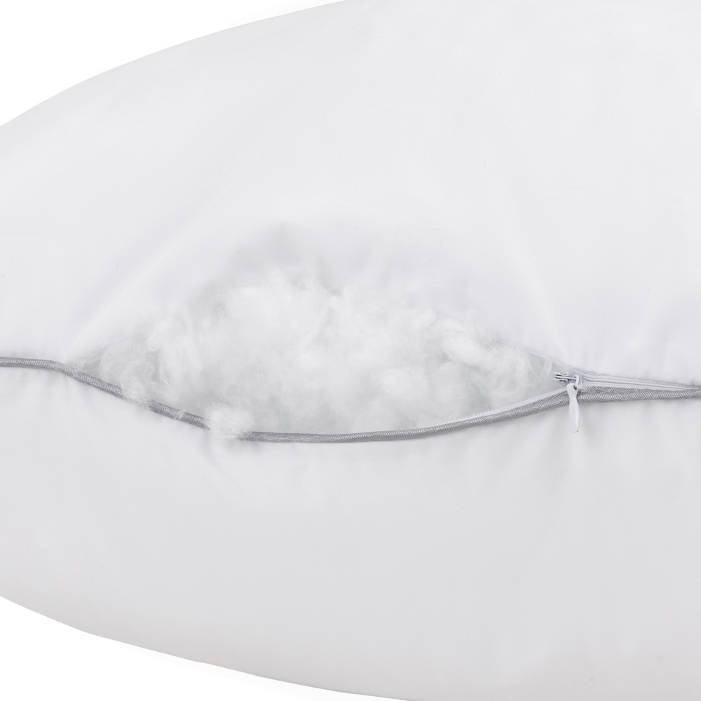 Подушка с эко лебединым пухом, чехол перкаль SPOKIY / СПОКИЙ ARCLOUD 50x70 см белый