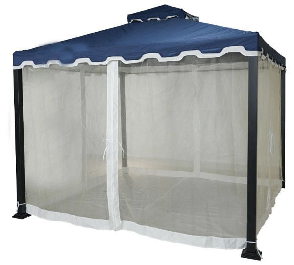 Павильон садовый Indigo 3x3 м DU367-1 темно-синий