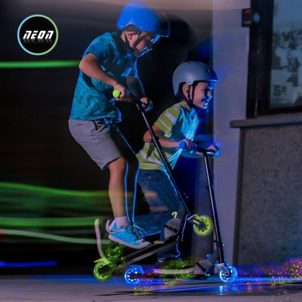 Самокат Neon Vector зеленый N101177 