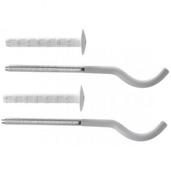 Кріплення для радіатора MB трубчастого O12 210 мм RAL9010