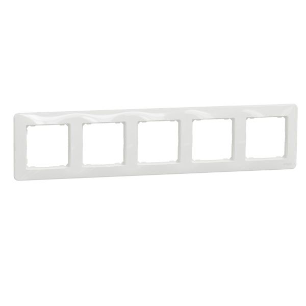 Рамка пятиместная Schneider Electric Sedna Design универсальная белый SDD311805