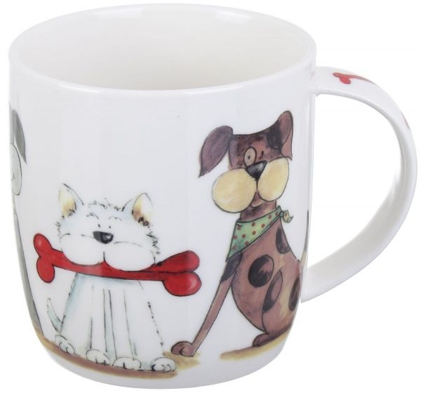 Набір чашок Pets 360 мл 4 шт колір у асортименті Fiora