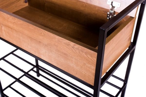 Підставка для взуття Метал Арт Лаос 350x700x830 мм чорний 