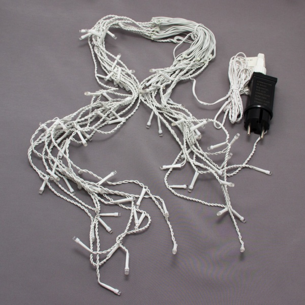 Электрогирлянда бахрома мигающая (950125) светодиодная (LED) 100 ламп 3 м 