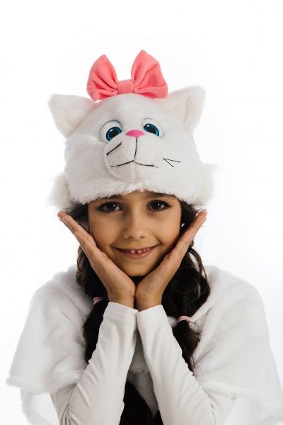 Костюм карнавальний КАРНАВАЛІЯ Кицька 4-7 років р.116 білий 
