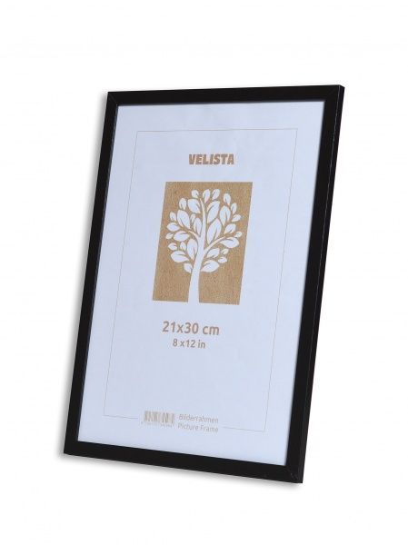 Рамка для фотографії зі склом Velista 10BW-86888v 21х30 см чорний 