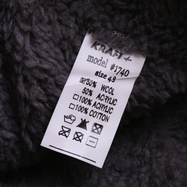 Шапочка детская для мальчика Kraft+ р.48-50 темно-серый 1963 