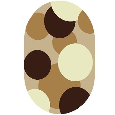 Ковер Карат Super Shaggy Paris 1020/11 о 1.6x2.3 м