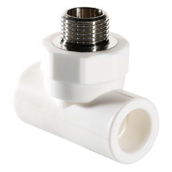 Тройник Valtec PPR з переходом на наружную резьбу 32х1