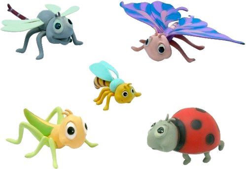 Набор игрушек Baby Team Насекомые 5 шт 
