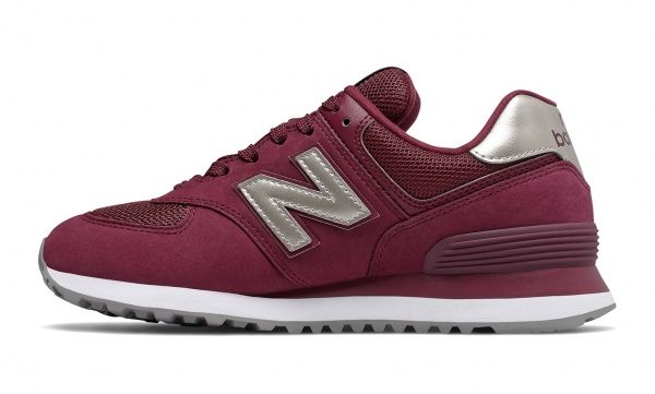 Кросівки New Balance WL574WNL р.6 бордовий