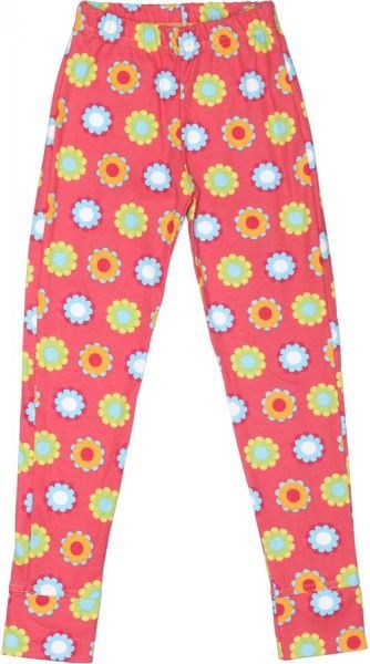 Пижама для девочек Фламинго р.134 желтый с красным 247-222 