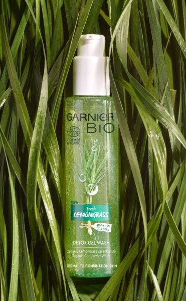 Гель-детокс Garnier детокс для умывания с эфирным маслом лемонграсса 150 мл
