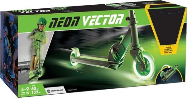 Самокат Neon Vector зеленый N101177 