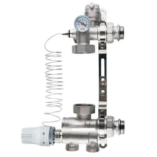 Смесительный узел Termojet для теплого пола/радиаторов TJ-MU-25