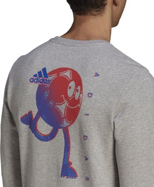 Футболка Adidas LIL CREW M GN6886 2XL сірий