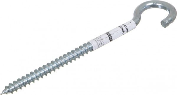 Шуруп универсальный с O-крюком 8x120 мм 1 шт белый цинк Expert Fix