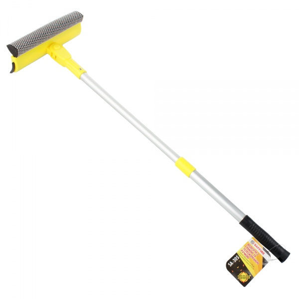 Телескопическая щетка Sapfire с водосгоном и поролоновой губкой SA-305