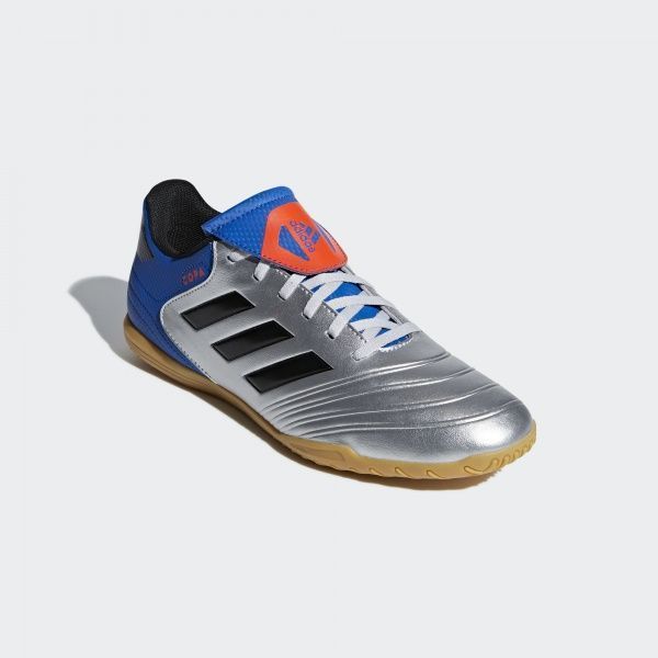 Бутси Adidas COPA TANGO 17.4 IN DB2448 р. UK 9,5 сріблястий