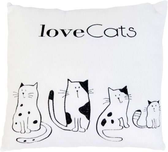 М'яка іграшка Тигрес Подушка Love cats 33 см