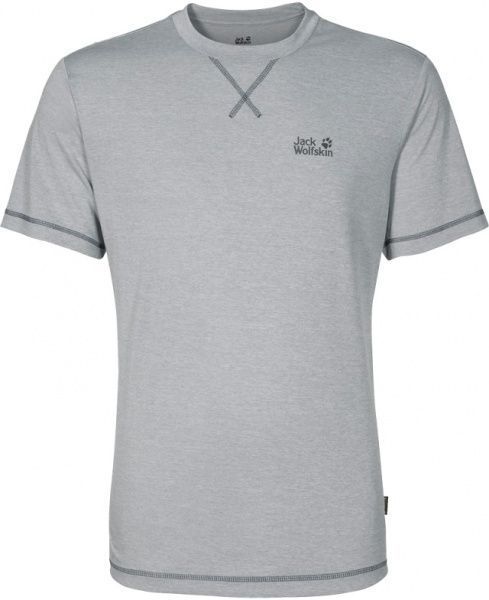 Футболка Jack Wolfskin CROSSTRAIL T MEN 1801671-6720 M сірий