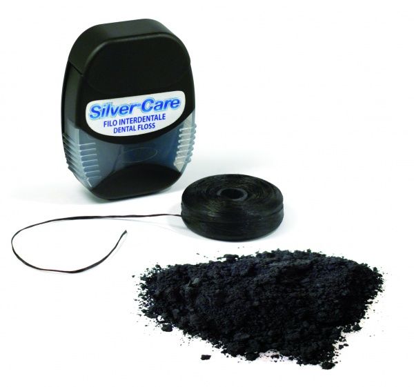 Зубная нить Silver Care Carbon 50 м