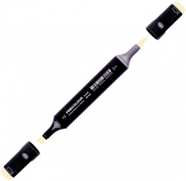 Маркер спиртовий FINECOLOUR EF102-1 жовтець 