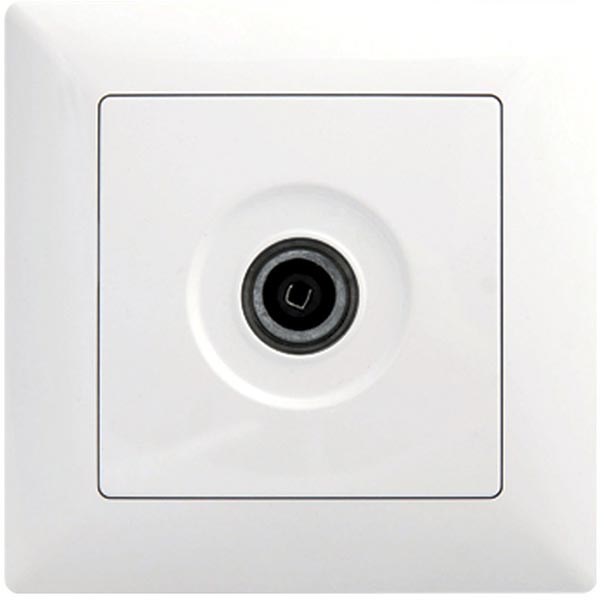 Розетка TV Gunsan Visage белый