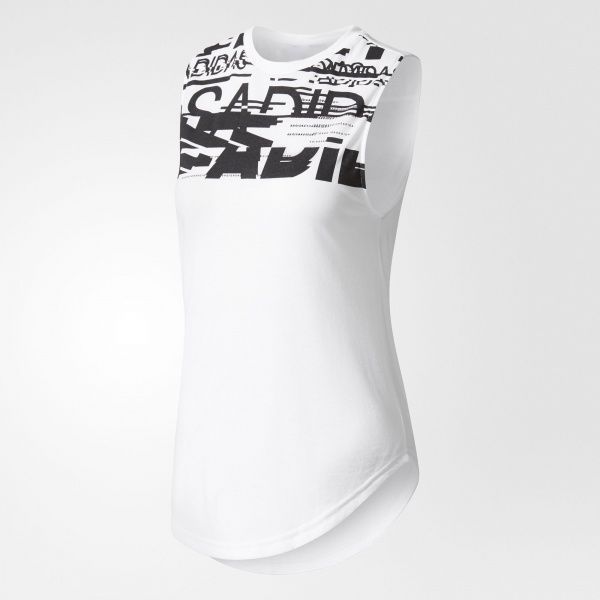 Майка Adidas BP9284 XS білий