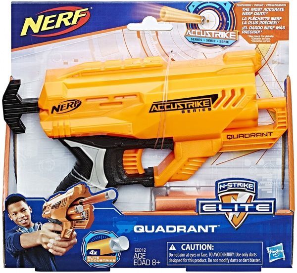 Бластер Hasbro NERF Accustrike Quadrant E0012