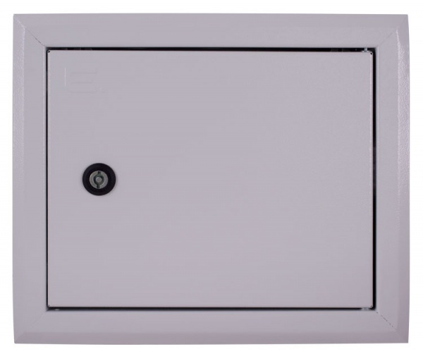 Корпус E.NEXT Корпус металевий e.mbox.pro.w.12 IP31 вбудований на 12 модулів p0100208