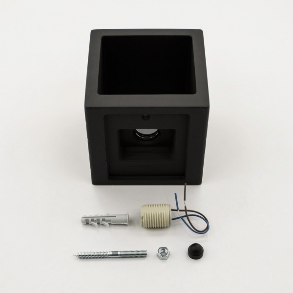 Бра Luminaria 1x40 Вт G9 черный CARDIFF S2201 BK 