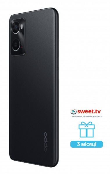 Смартфон OPPO A76 4/128GB glowing black (CPH2375) 