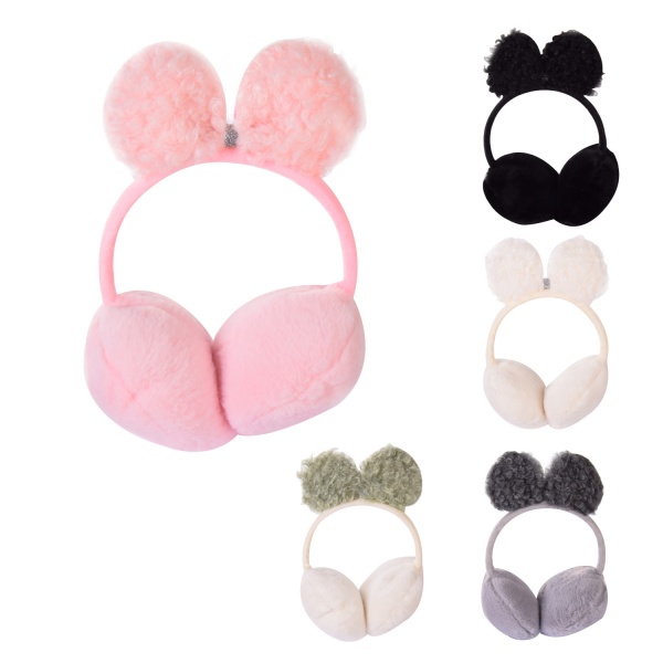 Наушники детские для девочек меховые р.one size в ассортименте AC8407 