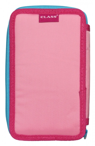 Пенал школьный Sweet Kitty 22604С CLASS розовый с рисунком