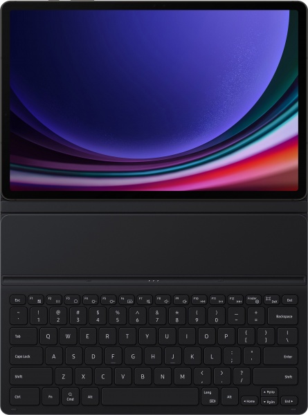 Чохол-клавіатура Samsung Book Cover Keyboard Slim для Tab S9+ black (EF-DX810BBEGUA) 