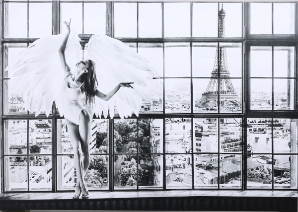 Картина Окно Парижа 100x70 см Styler CA-18487 