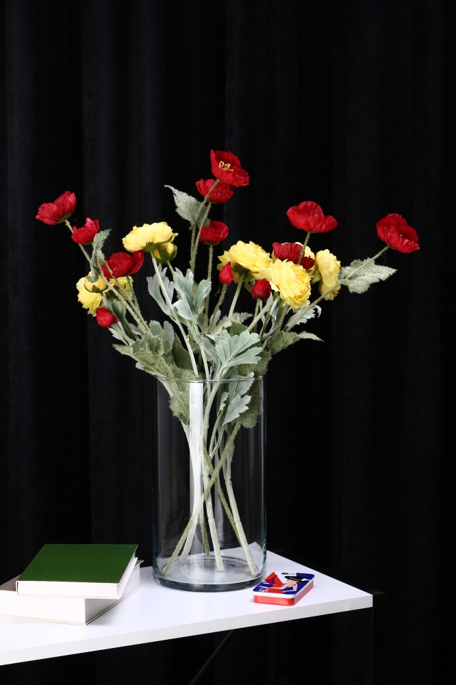 Ваза стеклянная Trend Glass Magnolia 29 см