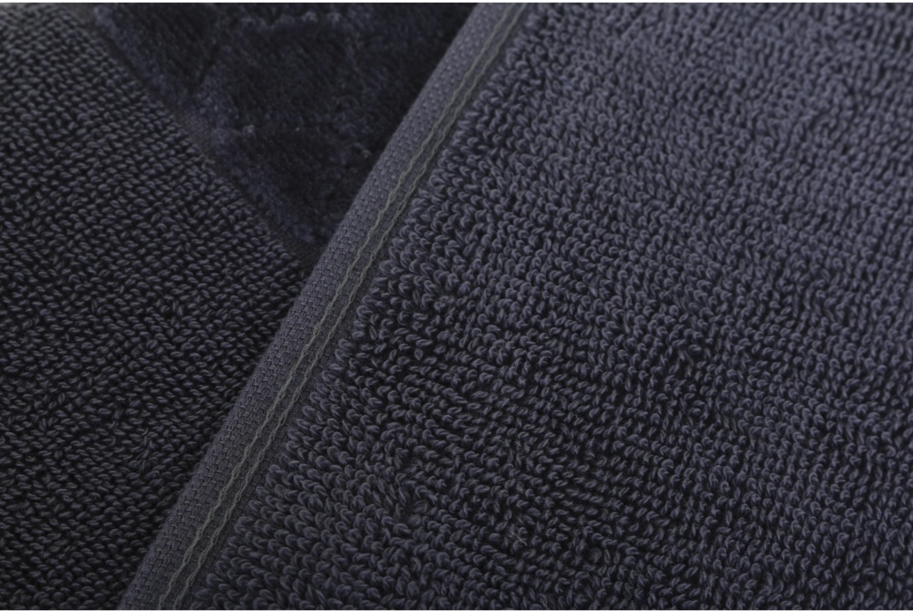 Рушник махровий VELOUR CELLS 70x140 см антрацит La Nuit