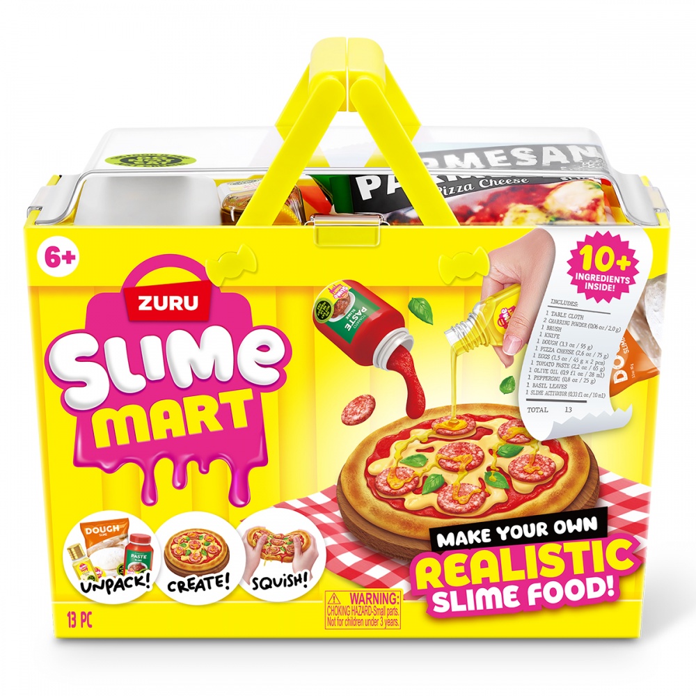 Игровой набор Slime Mart Shopping Basket Пицца 15905B