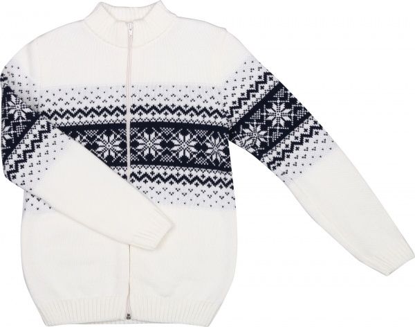 Жакет Mari-Knit р.146-76 белый с синим 827 