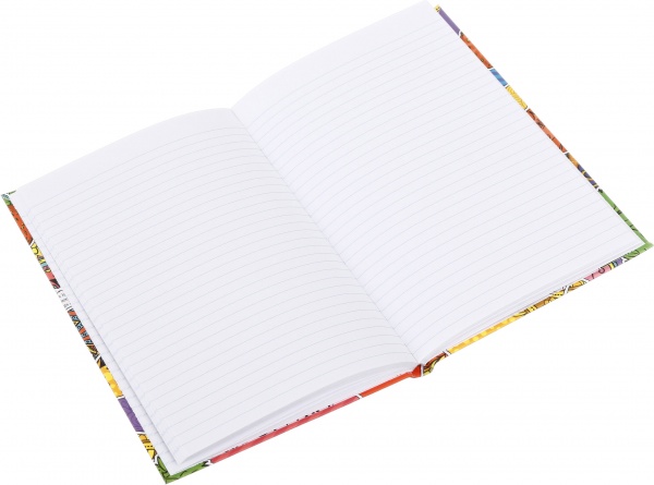 Книга для записей В6 80 листов микротиснения+пантон линия