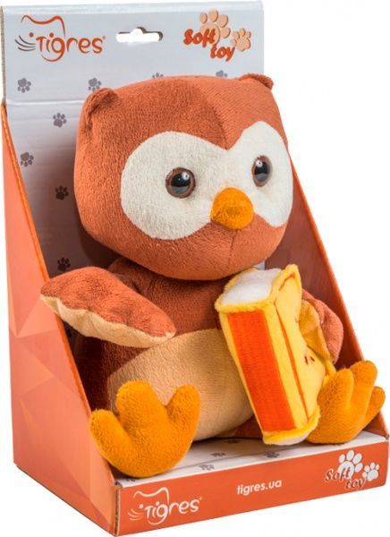 Мягкая игрушка Тигрес Сова Be Wise 22 см